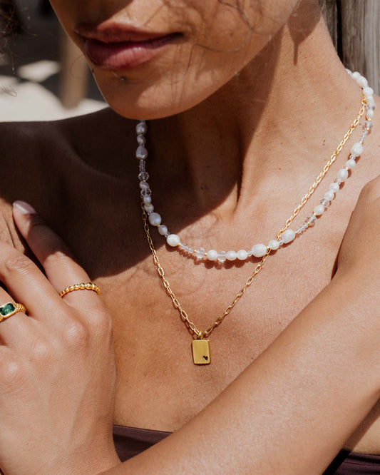 Icy Cool Pearl Collana Oro