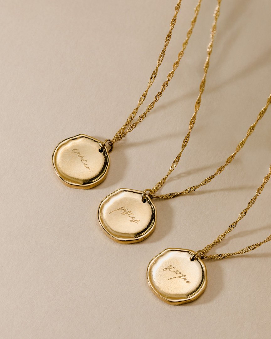 Zodiac Collana - Scorpione Oro