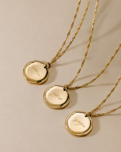 Zodiac Collana - Scorpione Oro