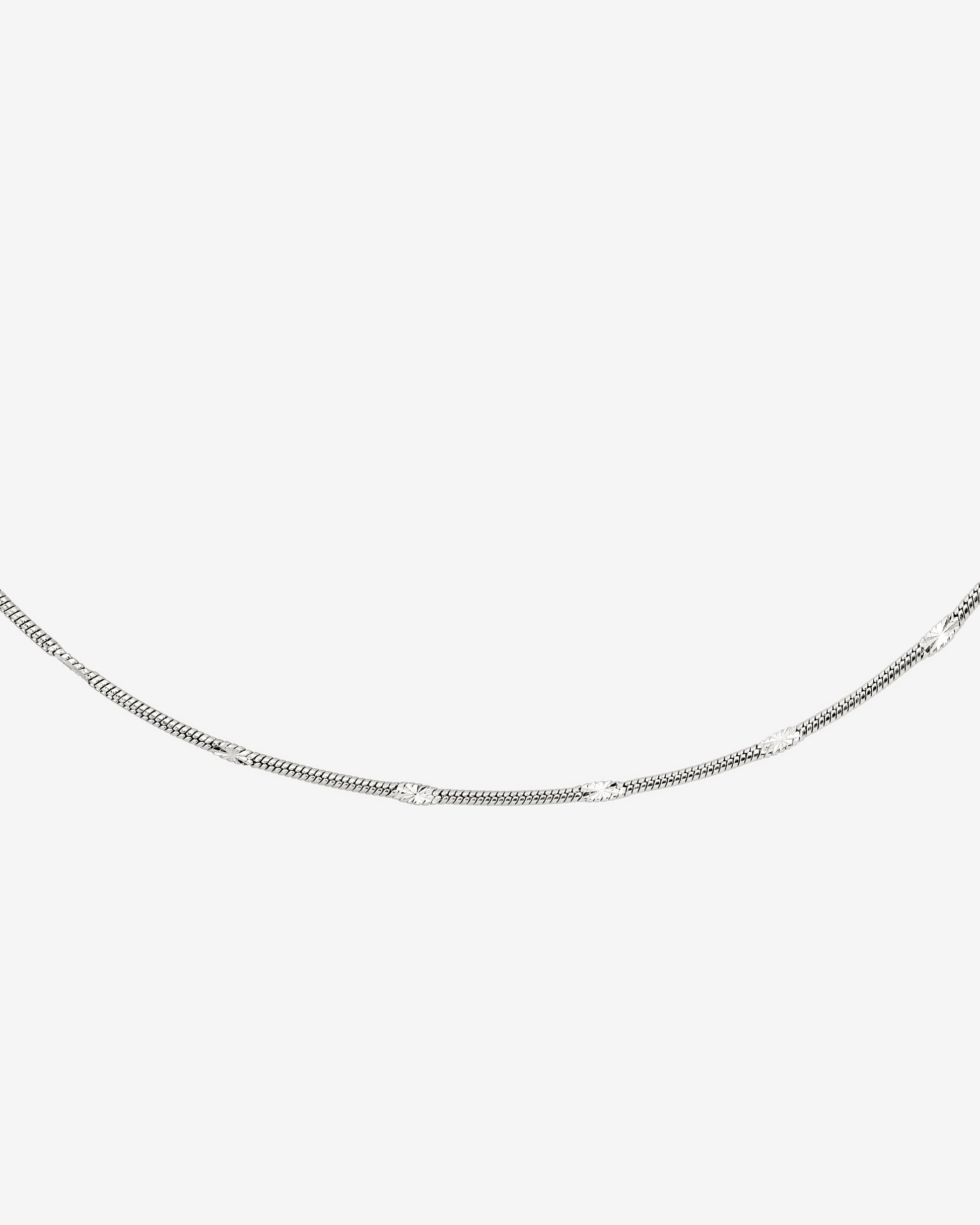 Sun Ray Collana Argento