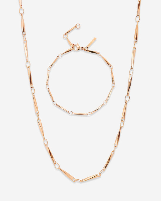 Curved Links Bundle Oro Rosa