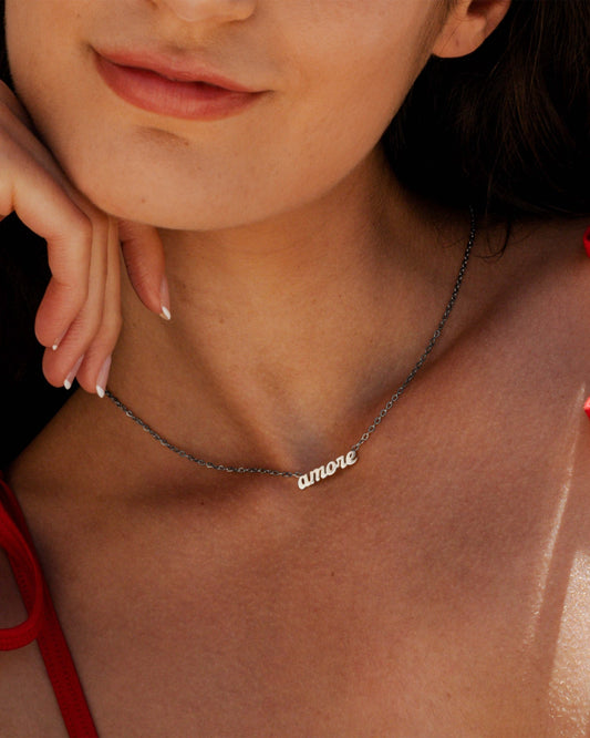 Amore Mio Collana Argento