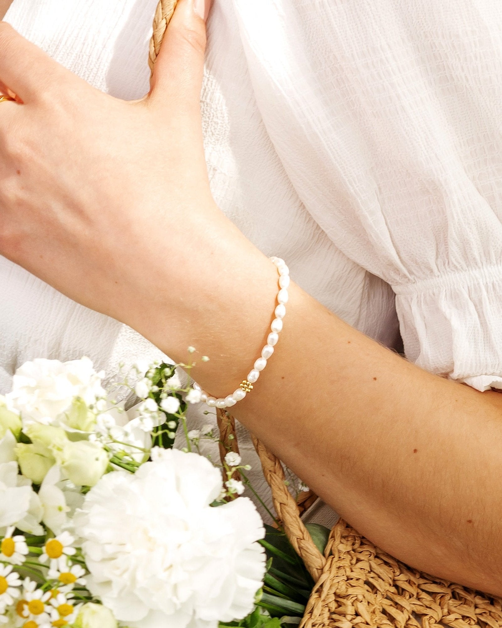 Blossom Pearl Bracciale Oro