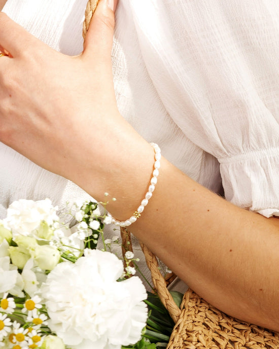 Blossom Pearl Bracciale Oro