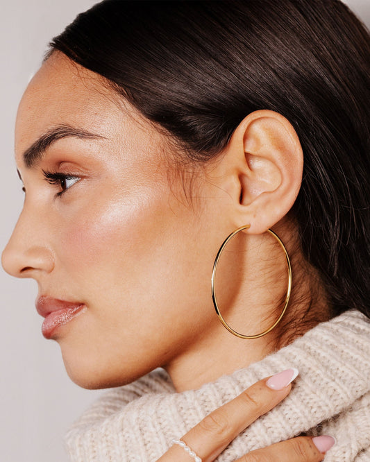 Super Maxi Hoops Oro