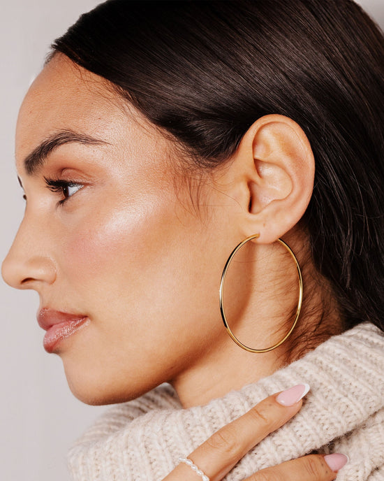 Super Maxi Hoops Oro