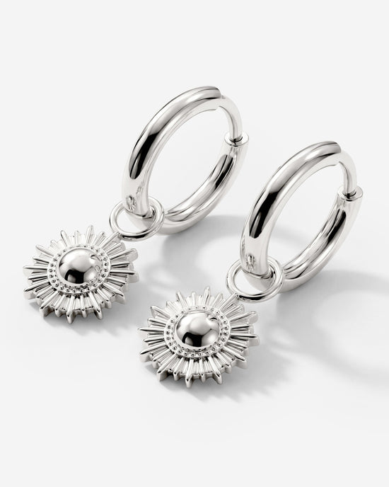 Aurelia Hoop Set Small Argento