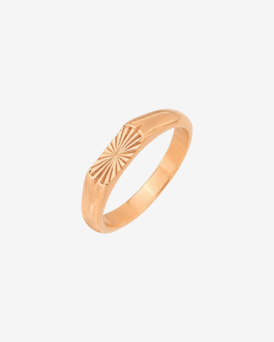 Rise & Shine Anello Oro Rosa