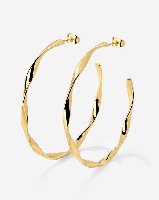 Sahira Orecchini Large Oro