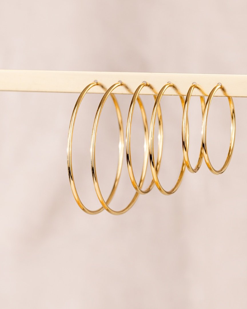 Maxi Hoops Oro