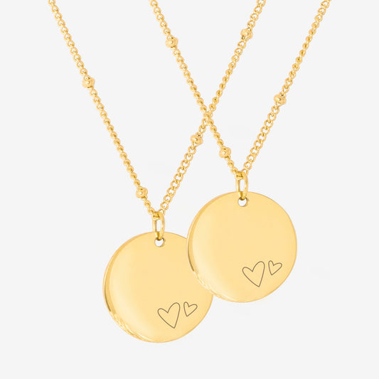 Mother & Daughter Collana Oro