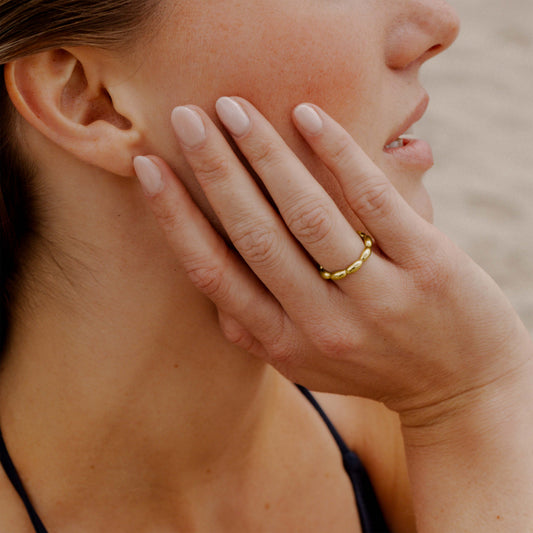 Drop in the Ocean Anello Oro