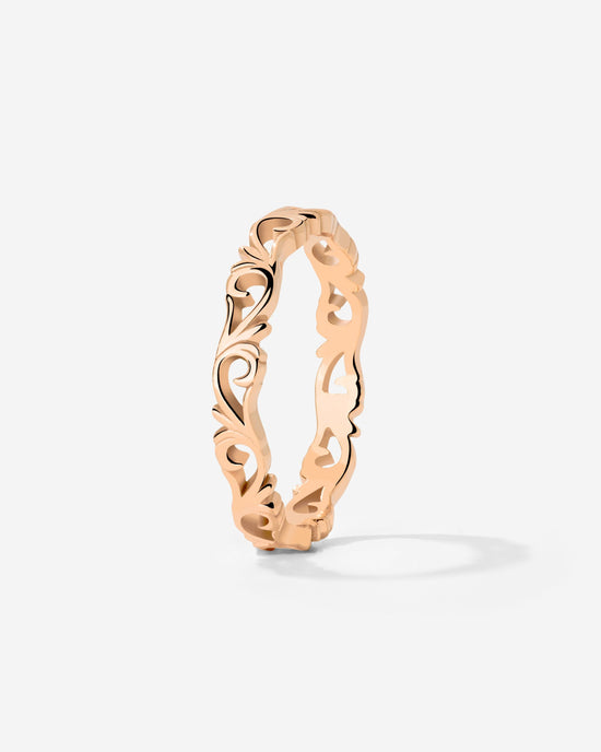 Fantasy Anello Oro Rosa