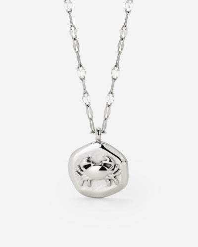 Crab Chaser Collana Argento