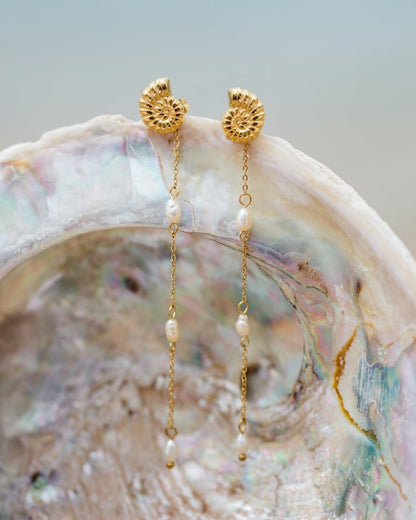 Siren's Spell Pearl Drop Orecchini Argento