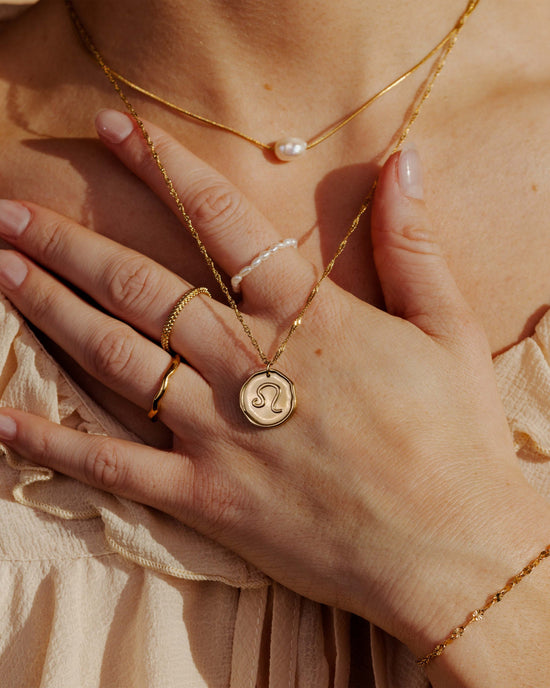 Zodiac Collana - Leone Oro