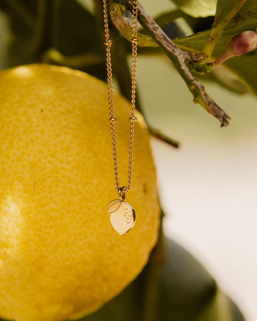 When Life gives you Lemons Collana Oro