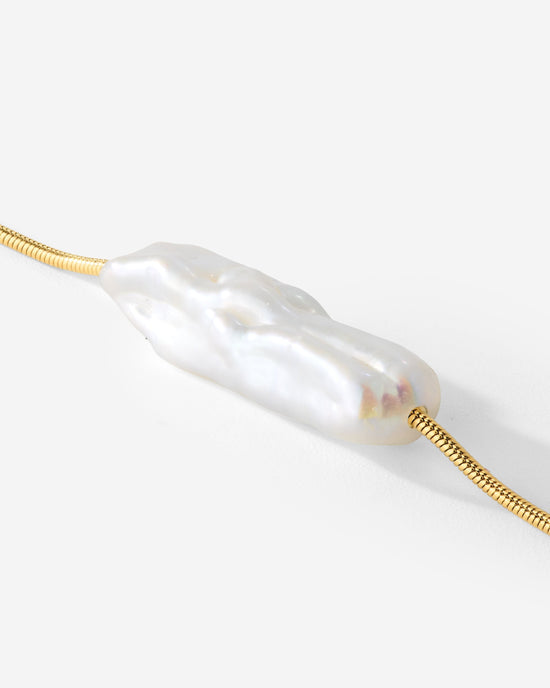 Luminous Pearl Choker Oro