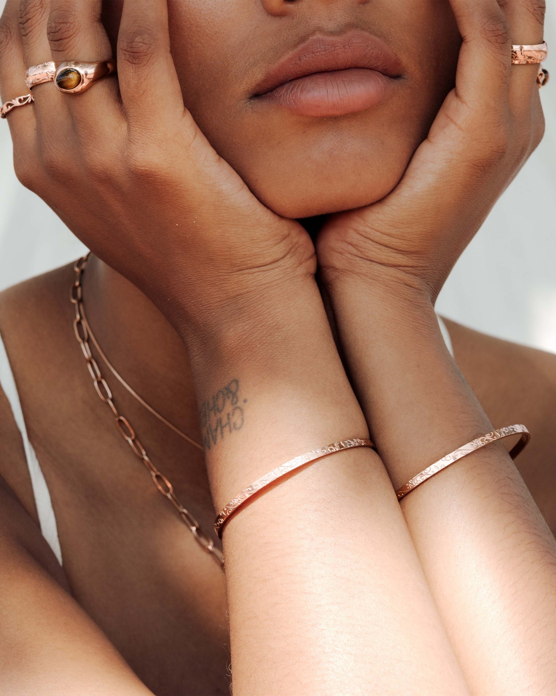 Desert Glow Bracciale Oro Rosa