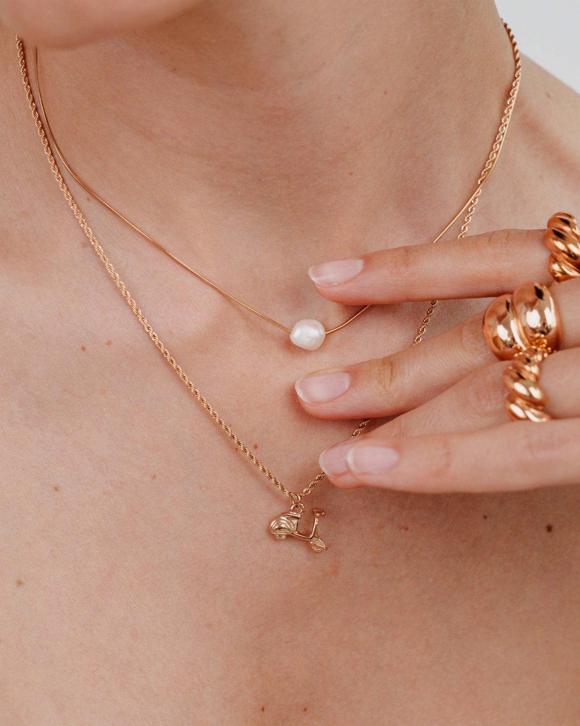 Voyage Collana Oro Rosa
