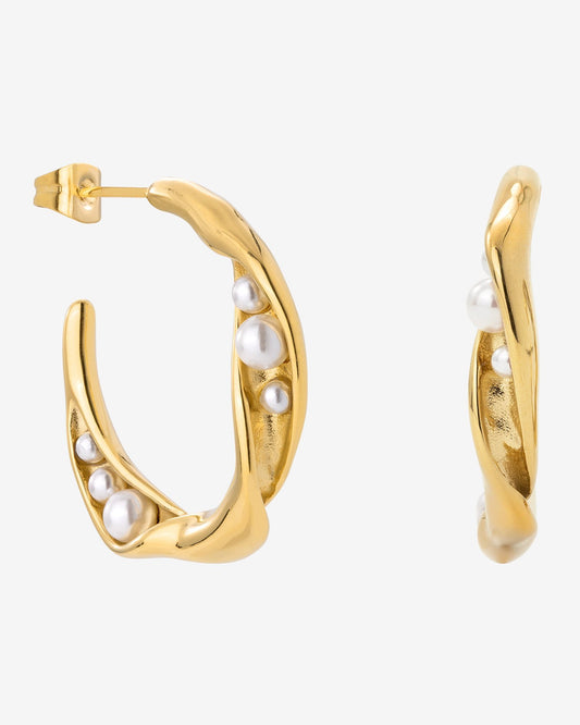 Branch Pearl Orecchini Oro