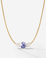 Painted Blue Collana
