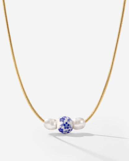 Painted Blue Collana