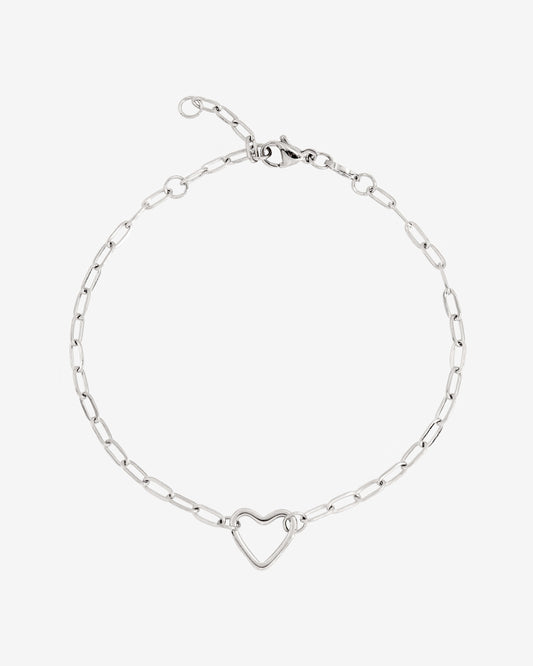 Loving Heart Bracciale Argento