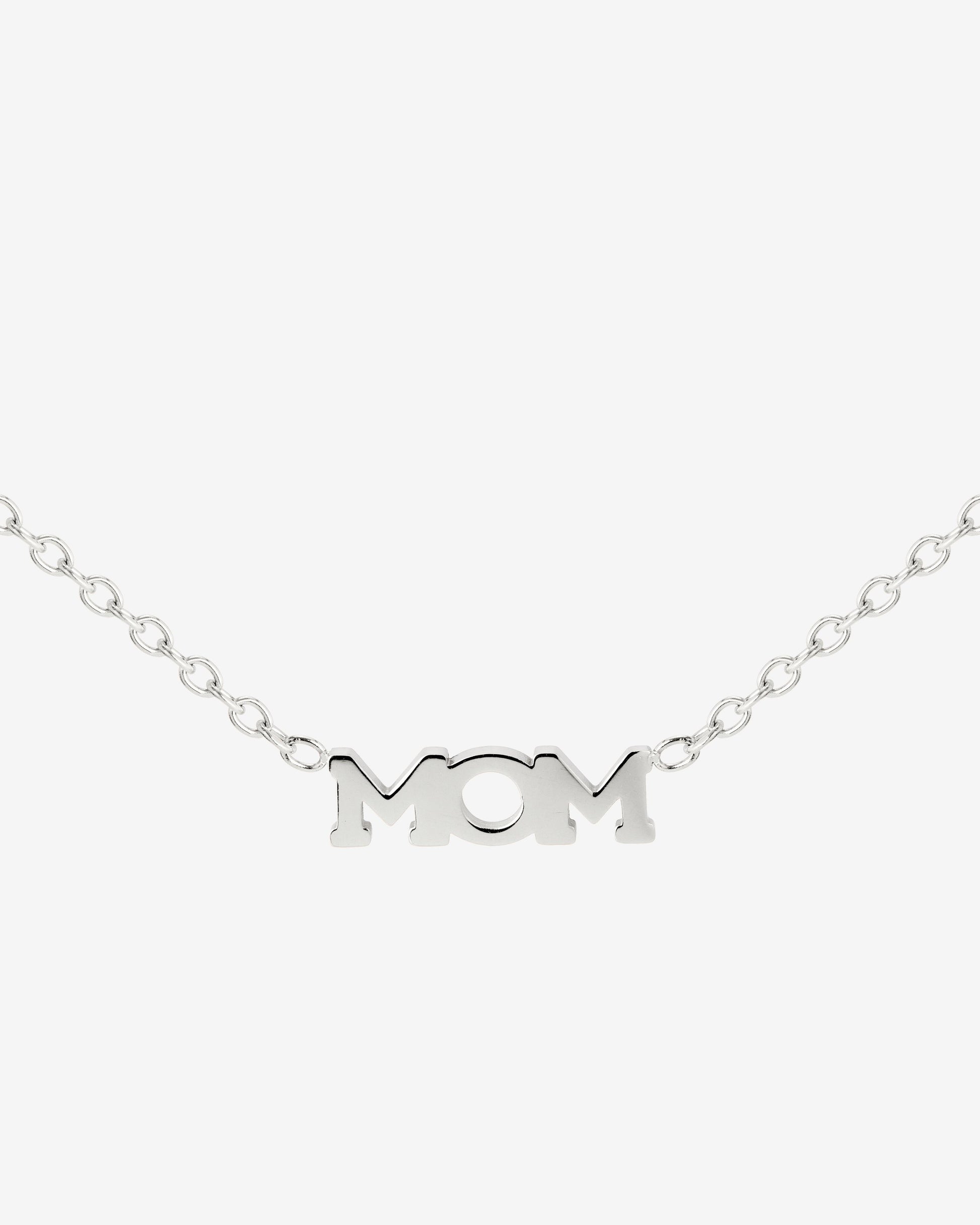 Mom Forever Collana Argento
