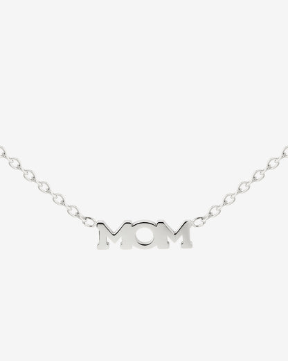 Mom Forever Collana Argento