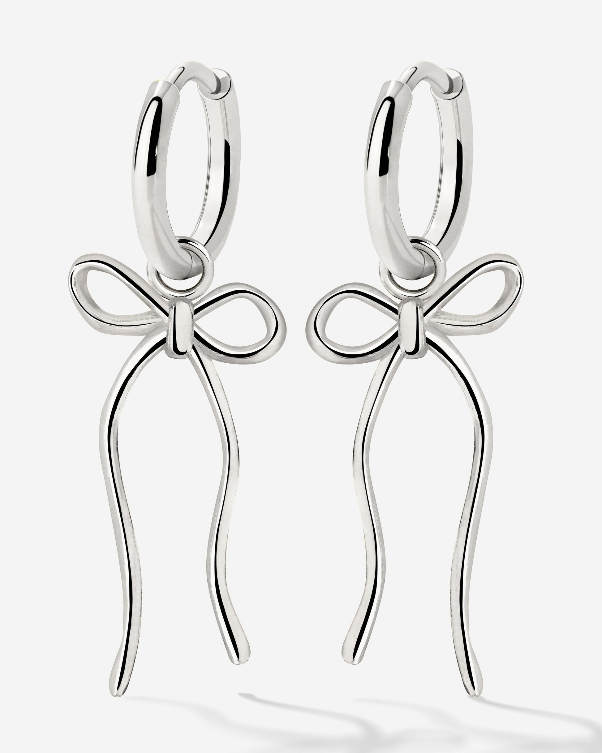 Lovely Loop Hoop Set Small Argento