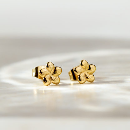 Floral Glow Orecchini Oro Rosa