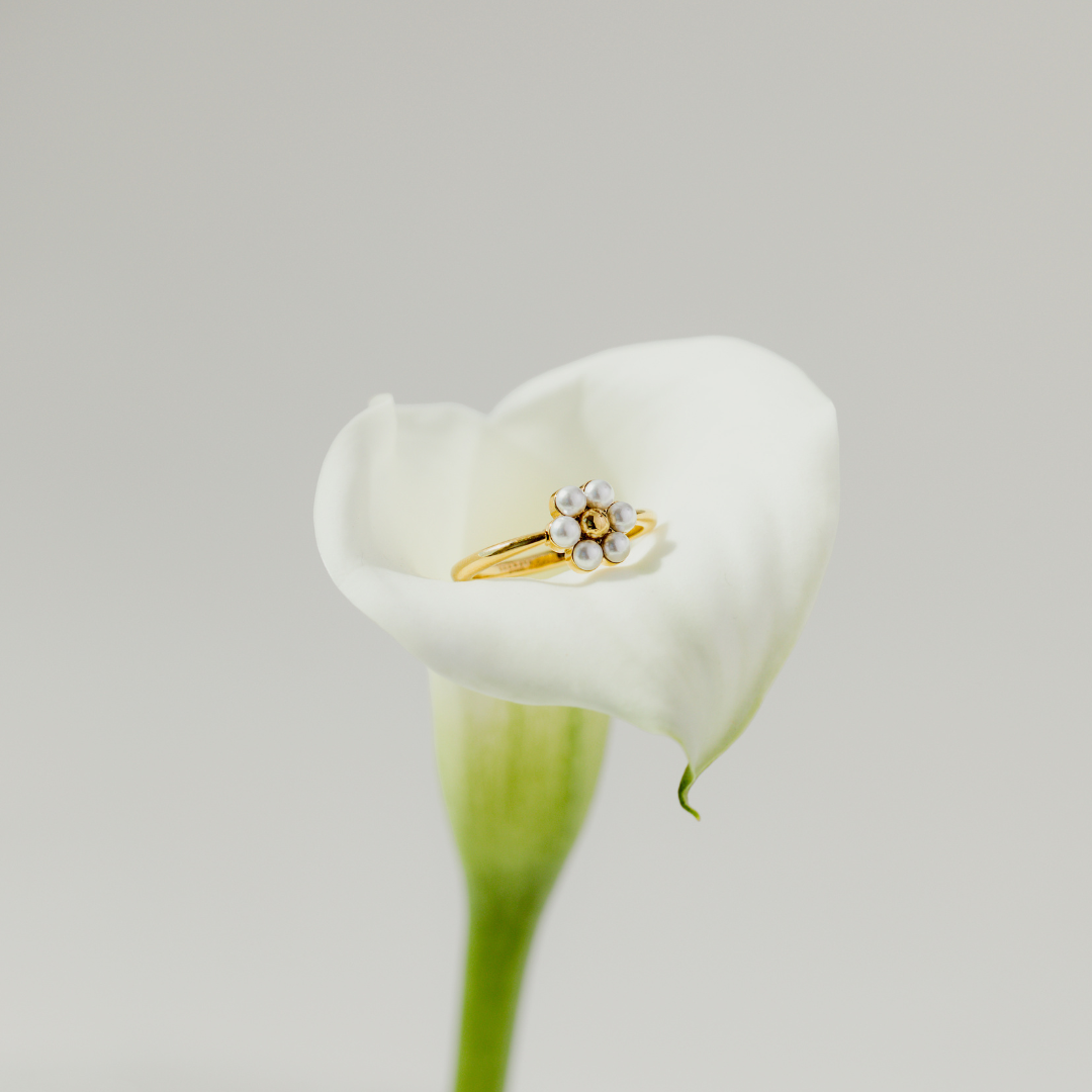 Daisy Anello Oro Rosa