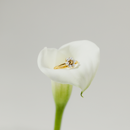 Daisy Anello Oro Rosa