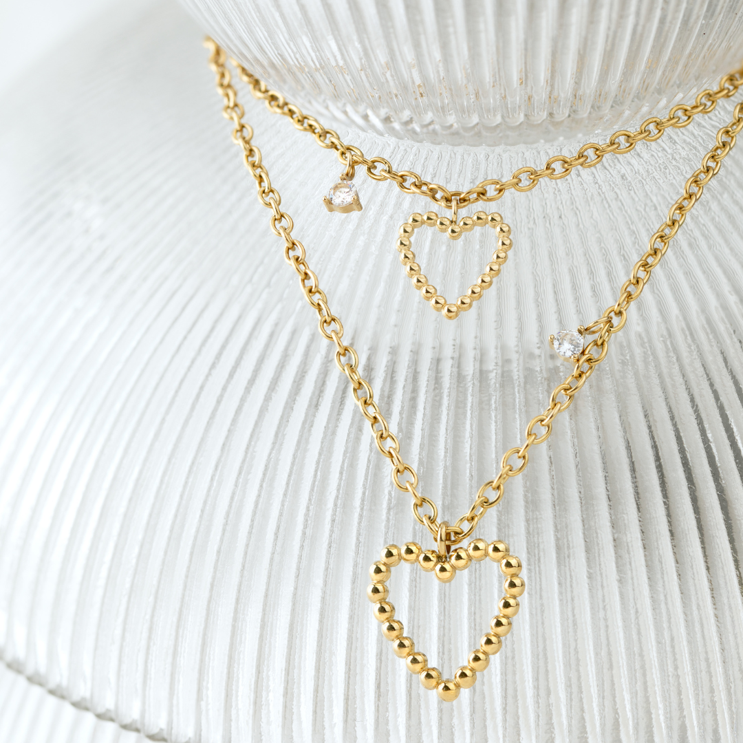 Heart of Gold Bracciale Oro Rosa