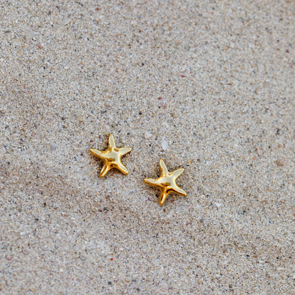Sea Star Orecchini Oro Rosa