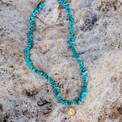 Blue Lagoon Collana Oro