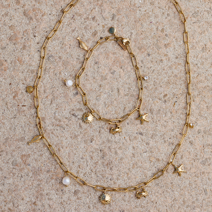 Seaside Treasures Collana Argento