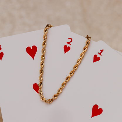 Rope Chain Bracciale Argento