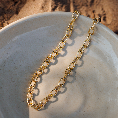 Fantasy Chain Collana Oro Rosa