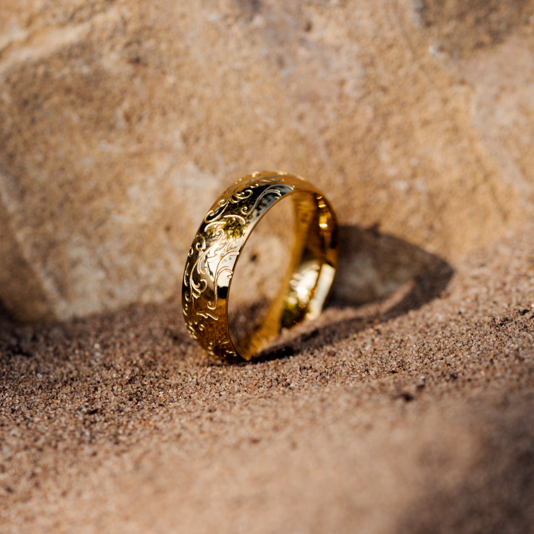 Desert Glow Anello Oro Rosa