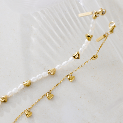 Love Pearls Bracciale Argento