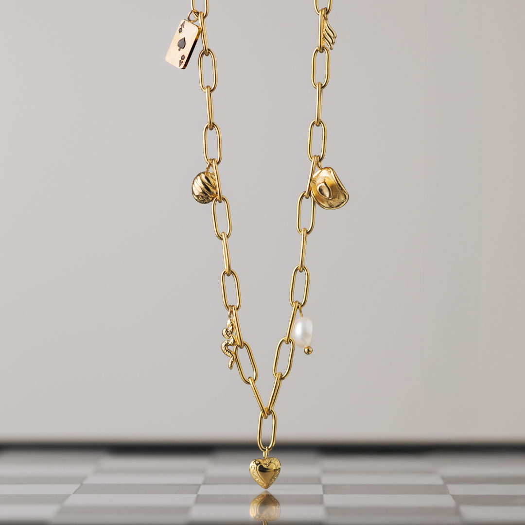 Treasure Box Necklace Roségold