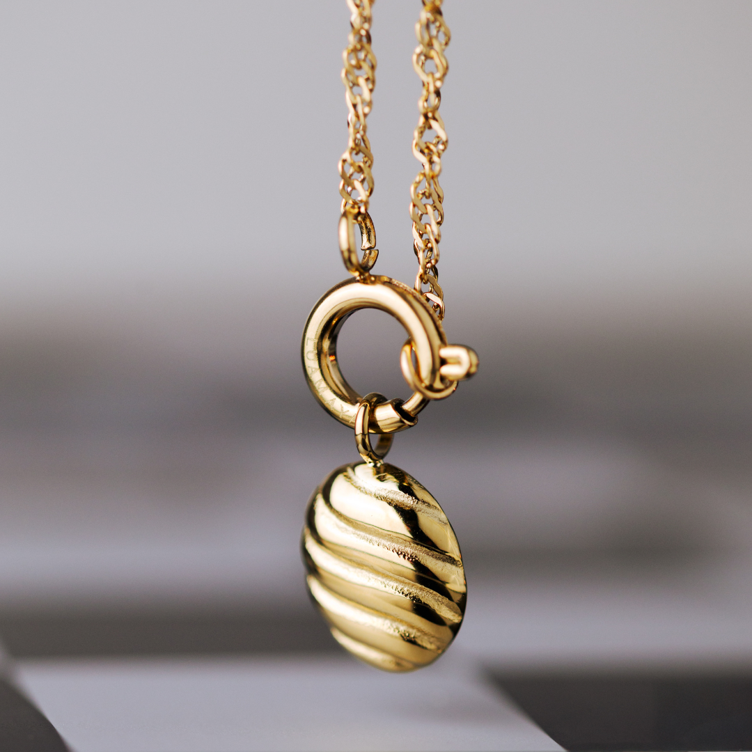 Serenity Singapore Chain Necklace Set Silber