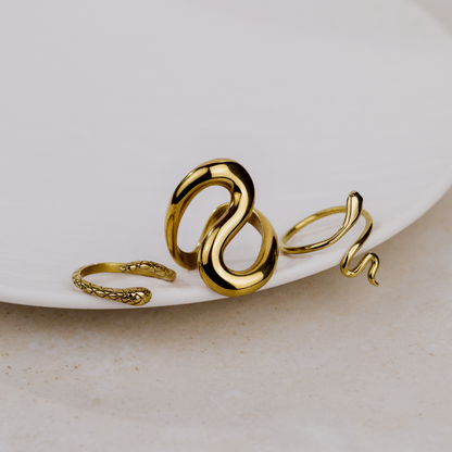 Slim Snake Anello Oro