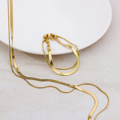 Snake Chain Bundle Argento