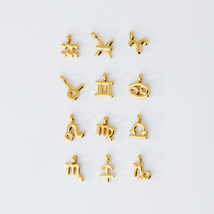 Bubble Zodiac Collana Charms