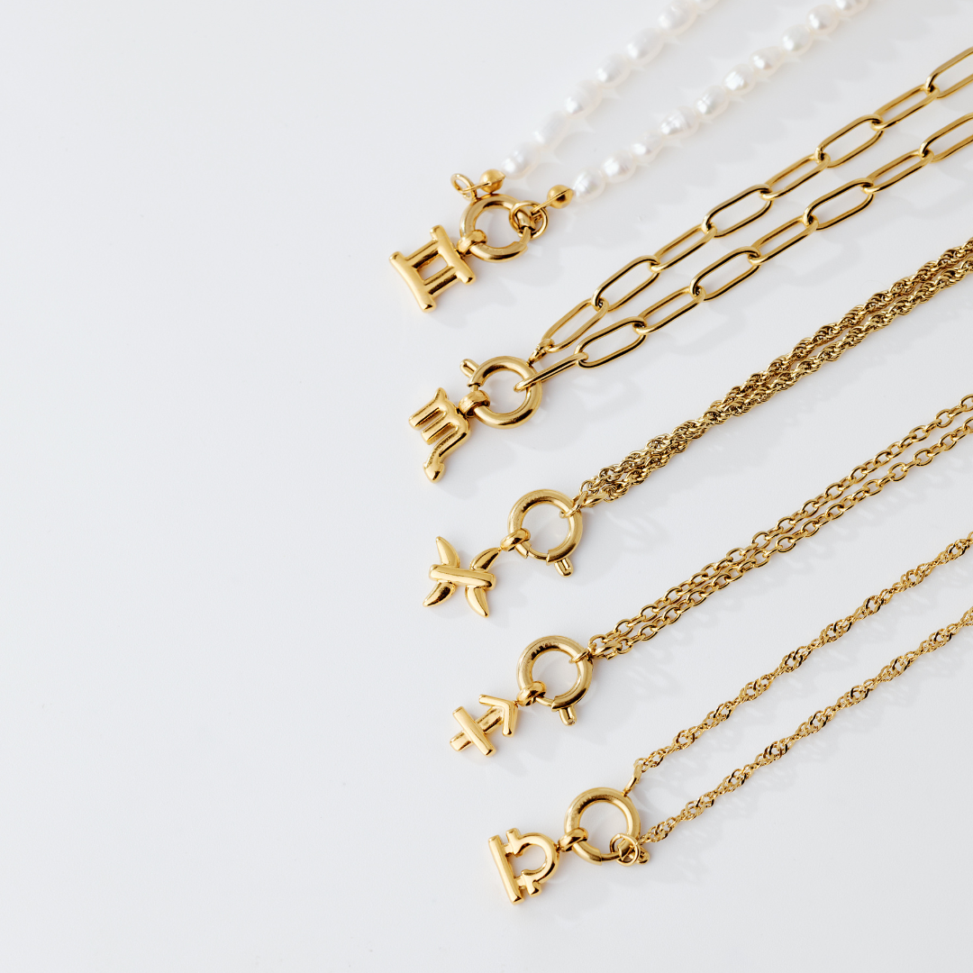 Bubble Zodiac Collana Charms