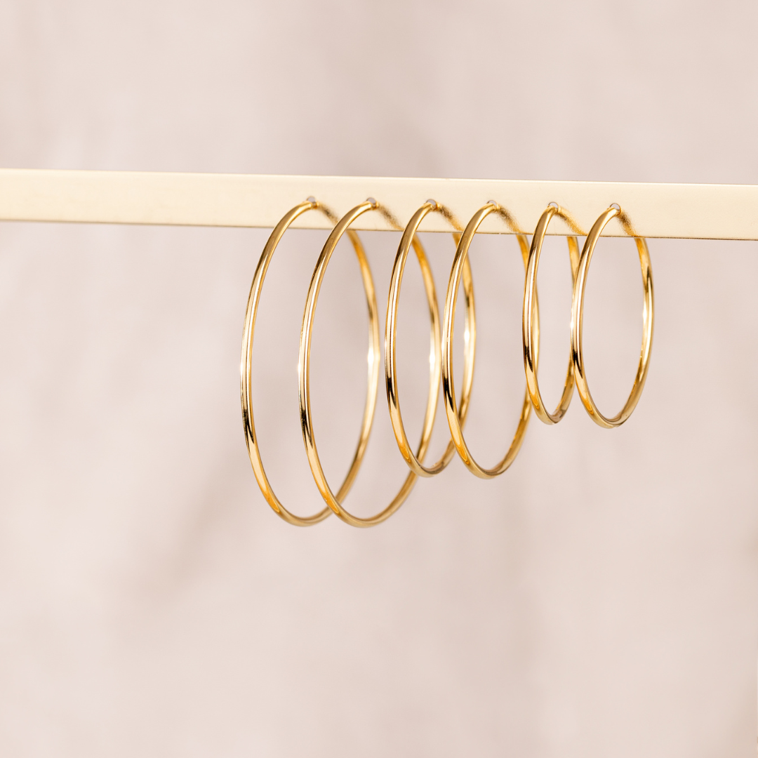 Super Maxi Hoops Oro