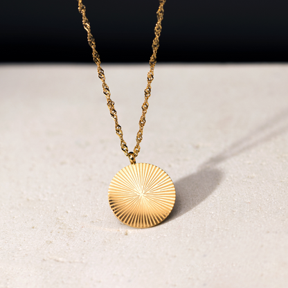 FREE Rise & Shine Necklace Gold